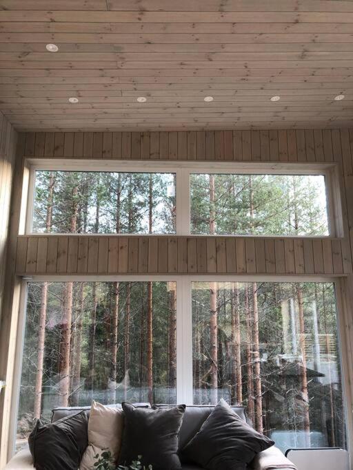 Tretoppen - Ny Moderne Hytte, Unike Finnskogen Турсбю Экстерьер фото