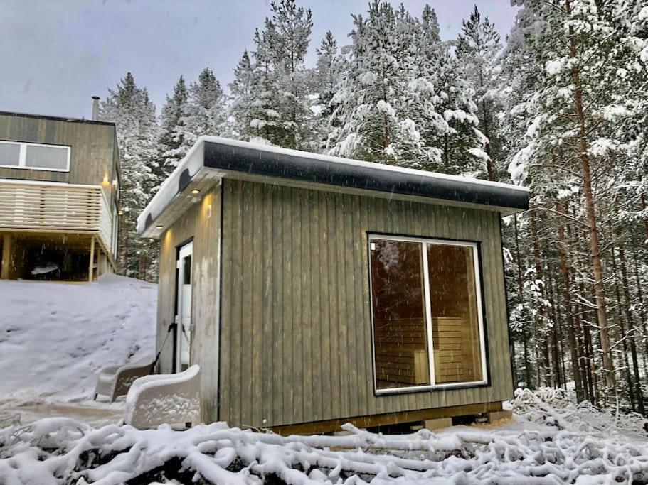 Tretoppen - Ny Moderne Hytte, Unike Finnskogen Турсбю Экстерьер фото